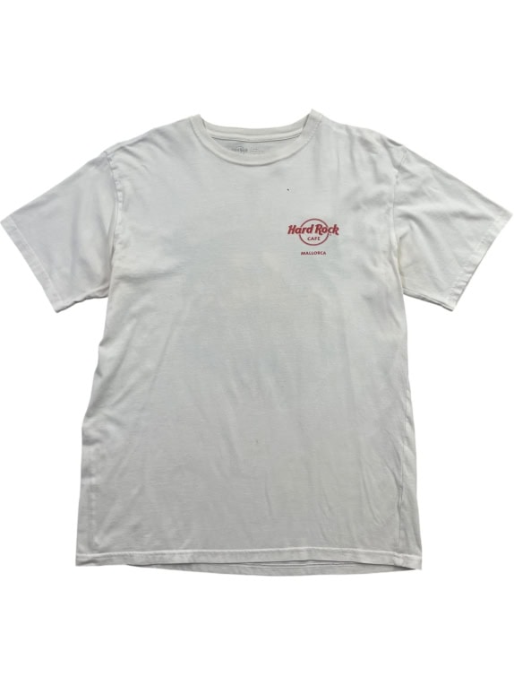 Hard Rock Cafe Mallorca T-Shirt Λευκό Unisex L