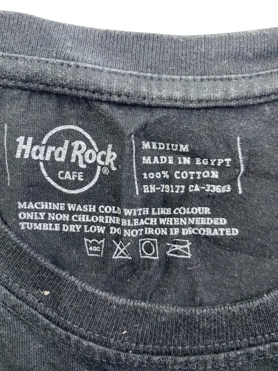 HARD ROCK CAFE MALLORCA T-SHIRT RHINESTONE LOGO ΜΑΥΡΟ ΓΥΝΑΙΚΕΙΟ M