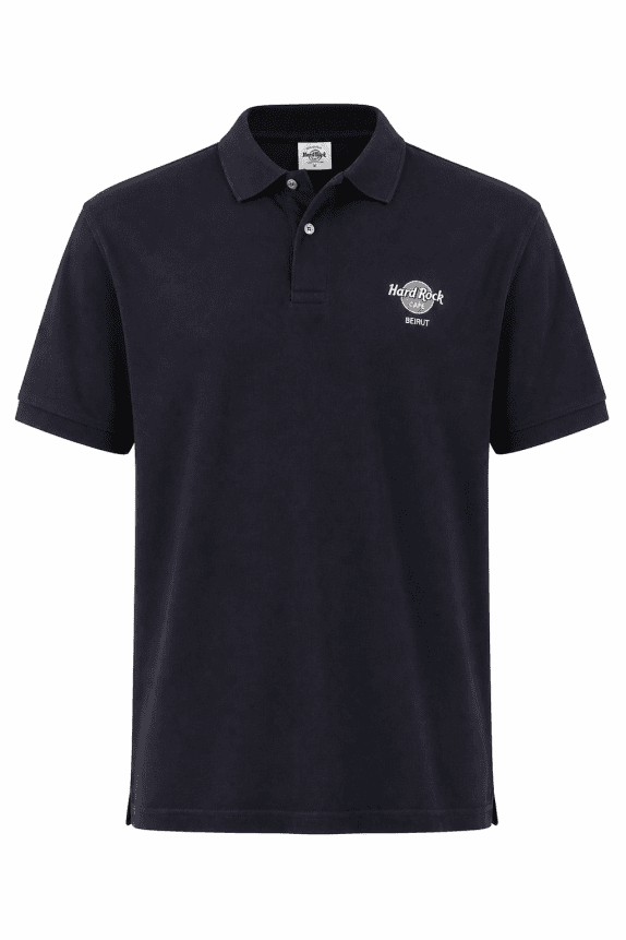 HARD ROCK CAFE POLO SHIRT CLASSIC BLACK ΑΝΤΡΙΚΟ PRE OWNED XL