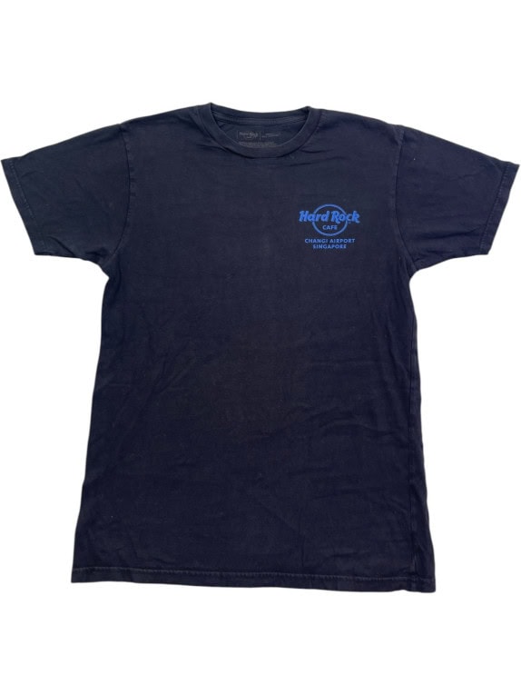 HARD ROCK CAFE T SHIRT GRAPHIC ΜΑΥΡΟ ΑΝΤΡΙΚΟ PRE OWNED