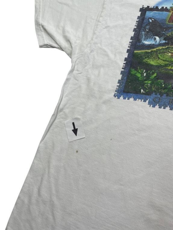 HARD ROCK CAFE T SHIRT GRAPHIC OFF WHITE UNISEX PRE OWNED XL