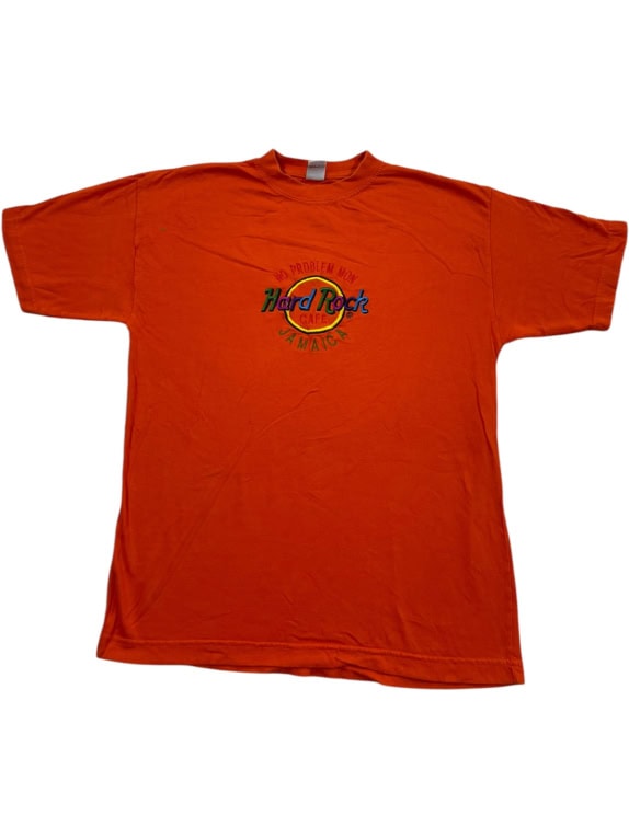 HARD ROCK CAFE T SHIRT GRAPHIC ΠΟΡΤΟΚΑΛΙ UNISEX PRE OWNED S