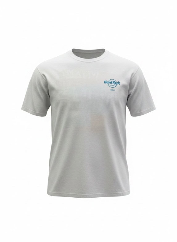 HARD ROCK CAFE T SHIRT MINIMAL ΑΝΟΙΧΤΟ ΓΚΡΙ ΑΝΤΡΙΚΟ PRE OWNED L
