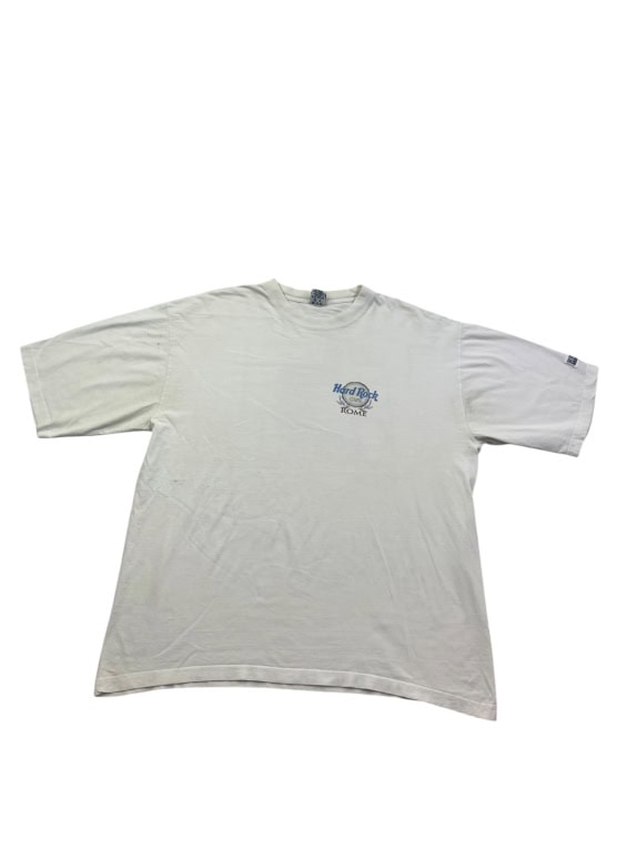 HARD ROCK CAFE T SHIRT MINIMAL OFF WHITE UNISEX PRE OWNED XXL
