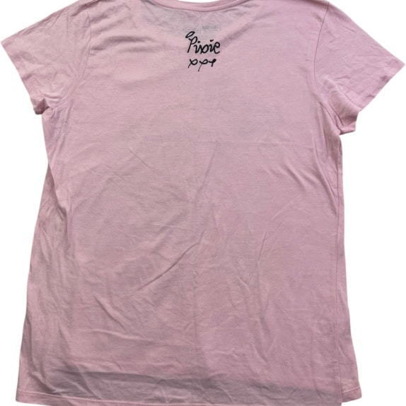 HARD ROCK CAFE T SHIRT MINIMAL ΡΟΖ UNISEX PRE OWNED L