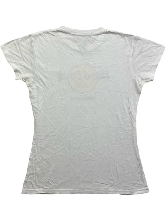 HARD ROCK CAFE T-SHIRT VENICE LOGO VINTAGE BIANCA DA DONNA MEDIUM