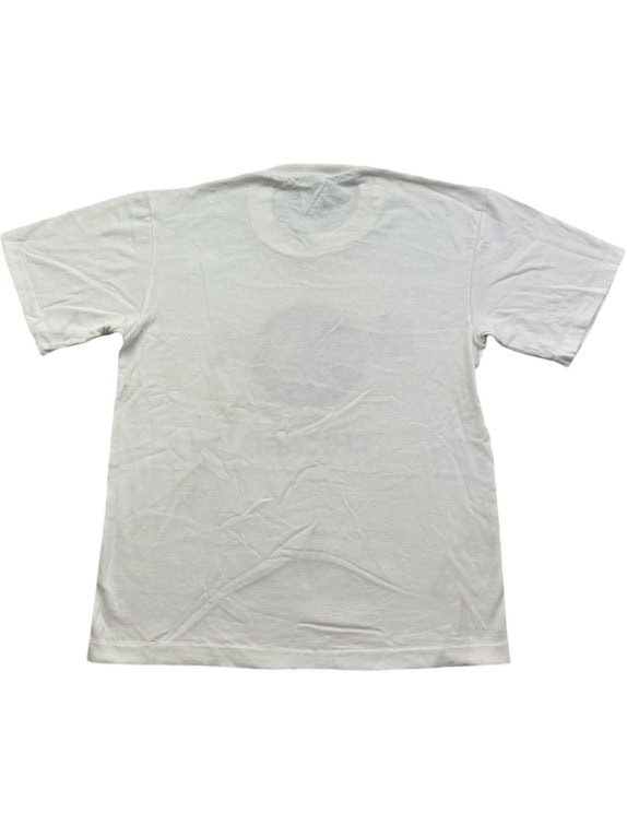 HARD ROCK CAFE GRAPHIC TEE VINTAGE LIGHT GREY UNISEX PRE OWNED S