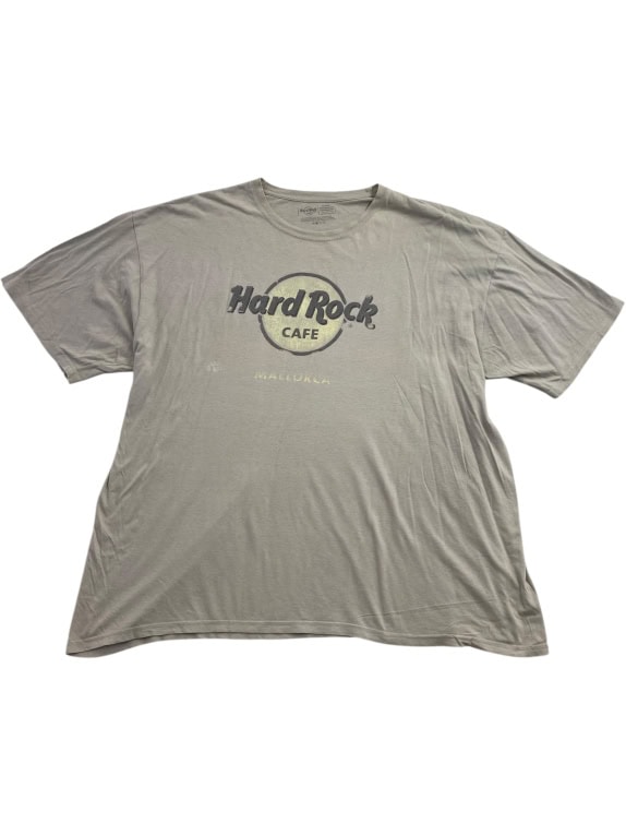 HARD ROCK CAFE T-SHIRT VINTAGE LOOK ΓΚΡΙ UNISEX XXL preowned
