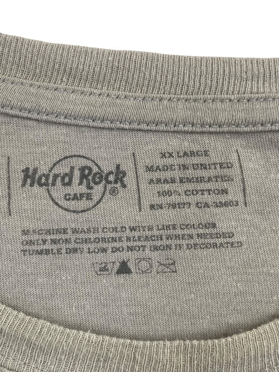 HARD ROCK CAFE T-SHIRT VINTAGE LOOK ΓΚΡΙ UNISEX XXL preowned
