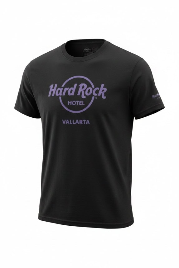 HARD ROCK HOTEL T SHIRT GRAPHIC FADED BLACK ΓΥΝΑΙΚΕΙΟ PRE OWNED M
