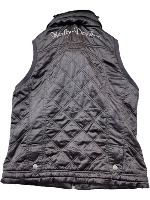 HARLEY DAVIDSON ΓΙΛΕΚΟ ΚΑΠΙΤΟΝΕ BIKER ΣΚΟΥΡΟ ΚΑΦΕ ΓΥΝΑΙΚΕΙΟ PRE OWNED M