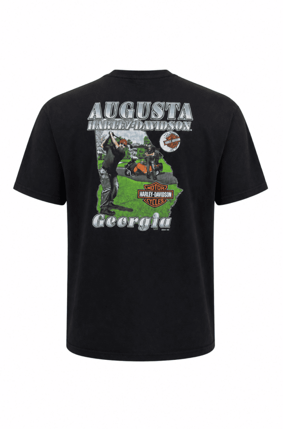 HARLEY DAVIDSON GRAPHIC TEE ΜΑΥΡΟ ΑΝΤΡΙΚΟ PRE OWNED XXL