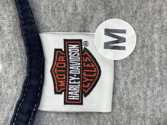 HARLEY DAVIDSON GRAPHIC TEE VINTAGE ΓΚΡΙ ΑΝΔΡΙΚΟ PRE OWNED M