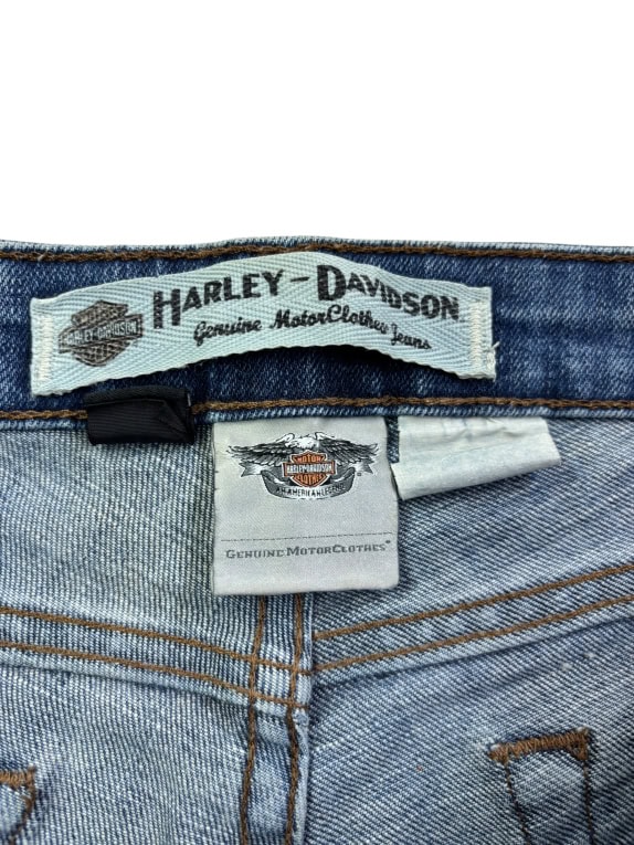 HARLEY DAVIDSON ΠΑΝΤΕΛΟΝΙ JEANS VINTAGE ΜΠΛΕ UNISEX XL preowned
