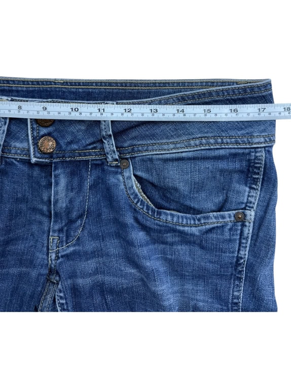 Harmont & Blaine Τζιν Παντελόνι SUPER SLIM Λογότυπο Μπλε Ανδρικό S