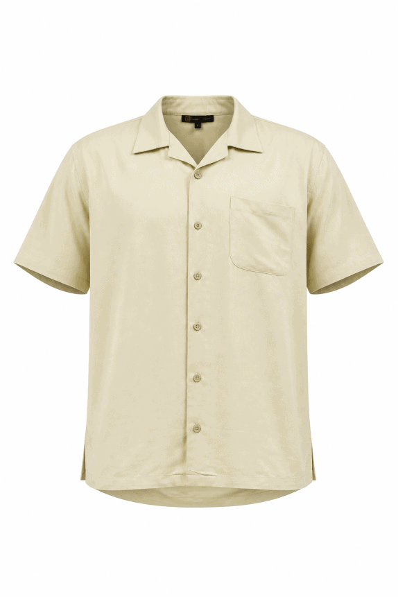 2000s HARRINGTON ΠΟΥΚΑΜΙΣΟ CLASSIC ΜΠΕΖ ΑΝΤΡΙΚΟ PRE OWNED L