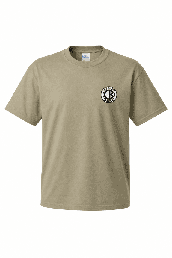 1999 HEBE HANGES GRAPHIC TEE MINIMAL BEIGE ΑΝΤΡΙΚΟ PRE OWNED XL