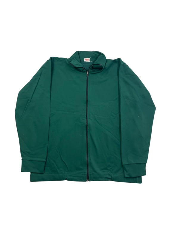 Helanca NYL Suisse Tracksuit Set Vintage Full Zip Green Unisex XL