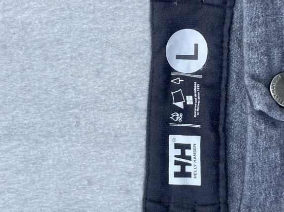 HELLY HANSEN CARGO PANTS MINIMAL GREY MEN PRE OWNED L