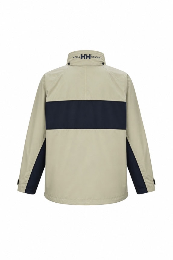 1990S HELLY HANSEN TRACK JACKET MINIMAL BEIGE ΑΝΤΡΙΚΟ PRE OWNED XL