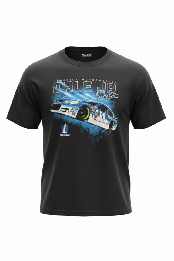 HENDRICK MOTORSPORTS T SHIRT RACING GRAPHIC ΜΑΥΡΟ ΑΝΤΡΙΚΟ PRE OWNED S