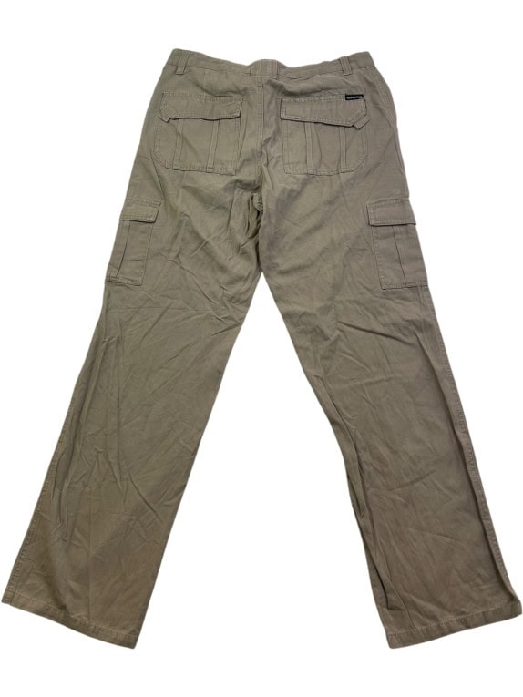 HIGHLAND RIDGE CARGO PANTS UTILITY OLIVE MENS PRE OWNED L