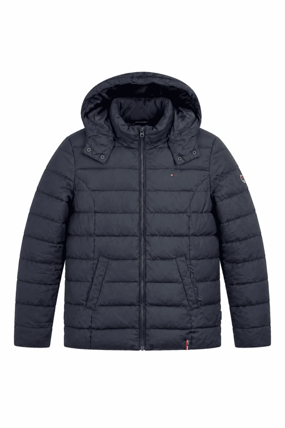 HILFIGER DENIM ΜΠΟΥΦΑΝ PUFFER CLASSIC NAVY ΑΝΤΡΙΚΟ PRE OWNED L