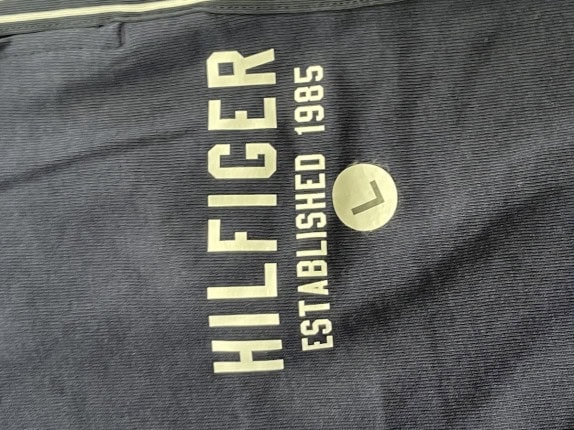HILFIGER ΦΟΡΜΑ ΑΘΛΗΤΙΚΗ ΜΕ LOGO ΜΠΛΕ ΑΝΤΡΙΚΟ PRE OWNED L