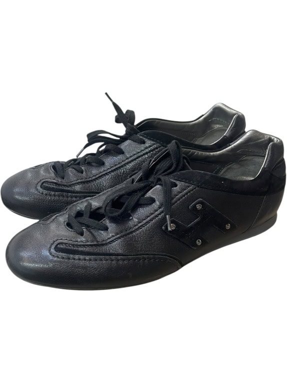 HOGAN SNEAKERS MINIMAL ΜΑΥΡΟ UNISEX PRE OWNED EU40