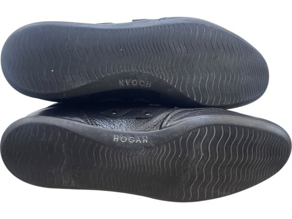 HOGAN SNEAKERS MINIMAL ΜΑΥΡΟ UNISEX PRE OWNED EU40