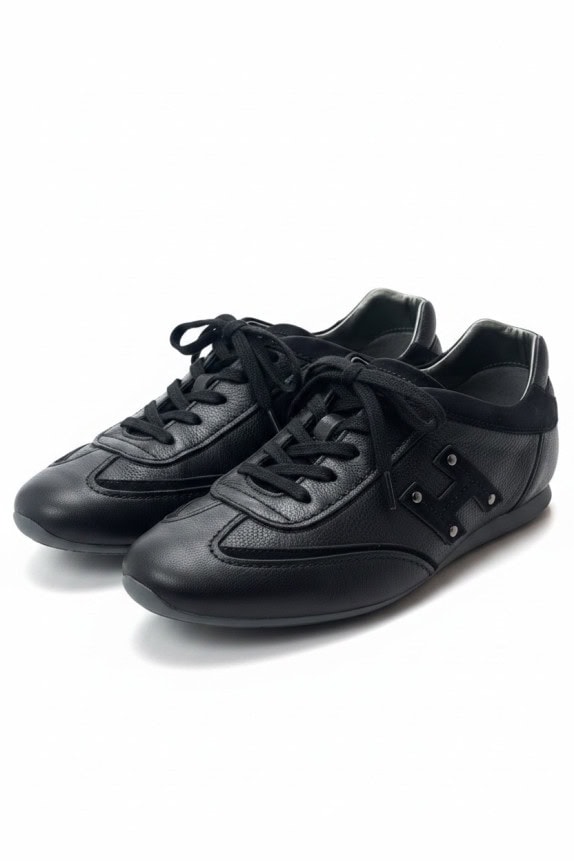 HOGAN SNEAKERS MINIMAL ΜΑΥΡΟ UNISEX PRE OWNED EU40