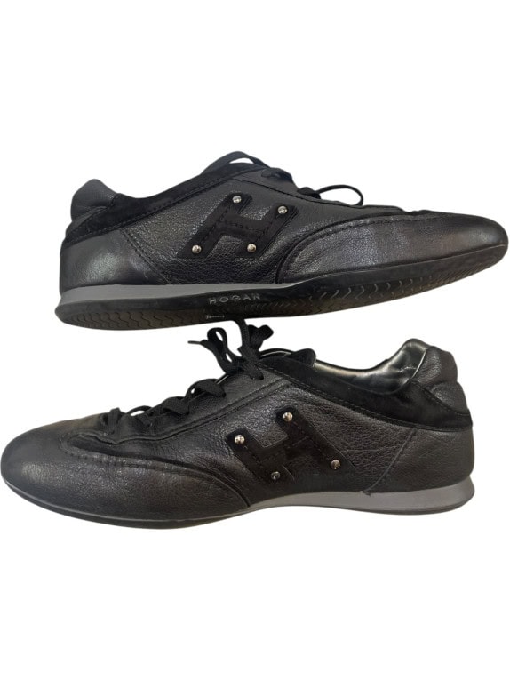 HOGAN SNEAKERS MINIMAL ΜΑΥΡΟ UNISEX PRE OWNED EU40