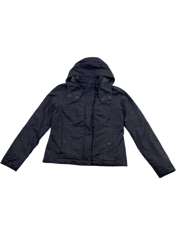 Hollister California All-Weather Μπουφάν Hooded Casual Μαύρο Γυναικείο M