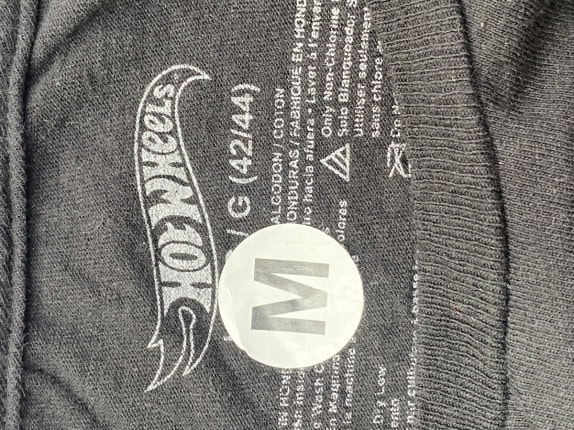 HOT WHEELS GRAPHIC TEE BLACK ΑΝΤΡΙΚΟ PRE OWNED M
