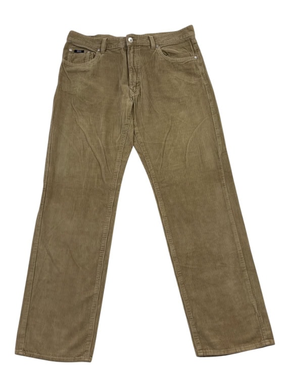 Hugo Boss Παντελόνι Corduroy Vintage Μπεζ Ανδρικό L