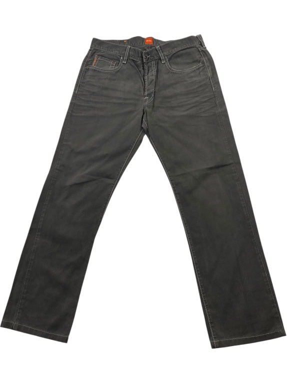HUGO BOSS ΠΑΝΤΕΛΟΝΙ DENIM VINTAGE LOGO ΓΚΡΙ ΑΝΔΡΙΚΟ M