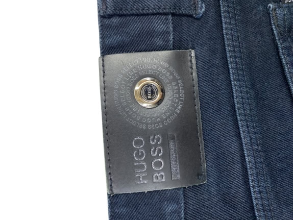 HUGO BOSS ΠΑΝΤΕΛΟΝΙ JEANS VINTAGE SELECT LINE ΛΟΓΟΤΥΠΟ ΜΠΛΕ ΣΚΟΥΡΟ ΑΝΔΡΙΚΟ L