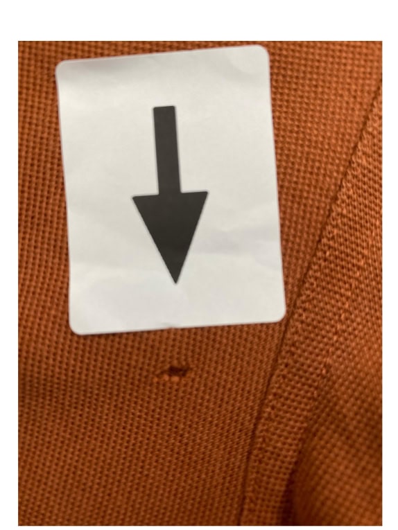 HUGO BOSS POLO ΜΠΛΟΥΖΑ ΜΑΚΡΥΜΑΝΙΚΗ PIMA COTTON LOGO BURNT ORANGE ΑΝΔΡΙΚΗ XL