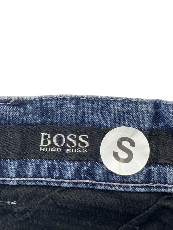 HUGO BOSS ΤΖΙΝ ΠΑΝΤΕΛΟΝΙ WASHED ΜΠΛΕ ΑΝΤΡΙΚΟ PRE OWNED S