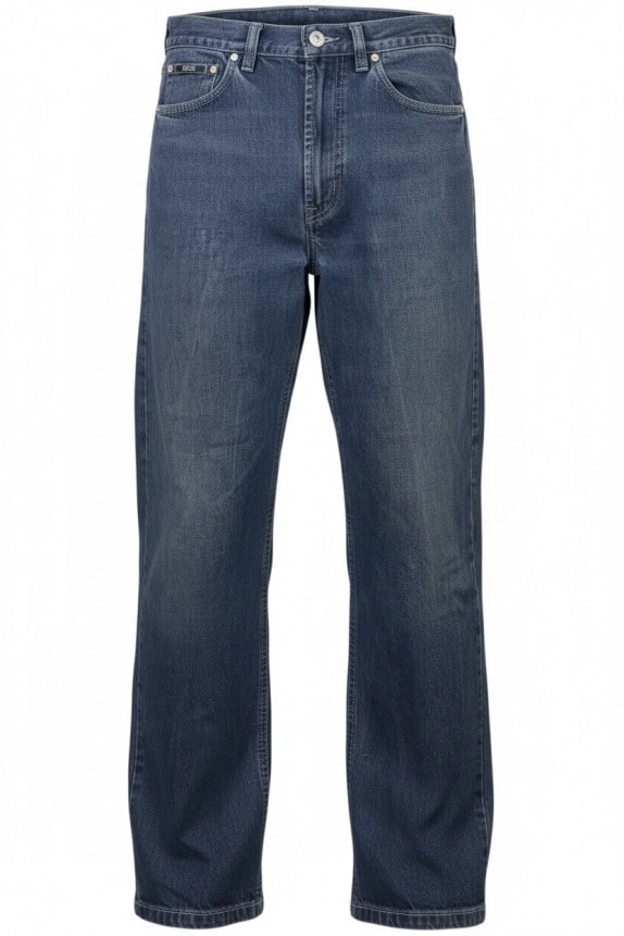 HUGO BOSS ΤΖΙΝ ΠΑΝΤΕΛΟΝΙ WASHED ΜΠΛΕ ΑΝΤΡΙΚΟ PRE OWNED S