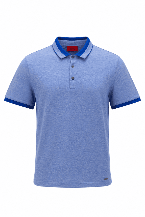 HUGO POLO SHIRT MINIMAL BLUE ΑΝΤΡΙΚΟ PRE OWNED M