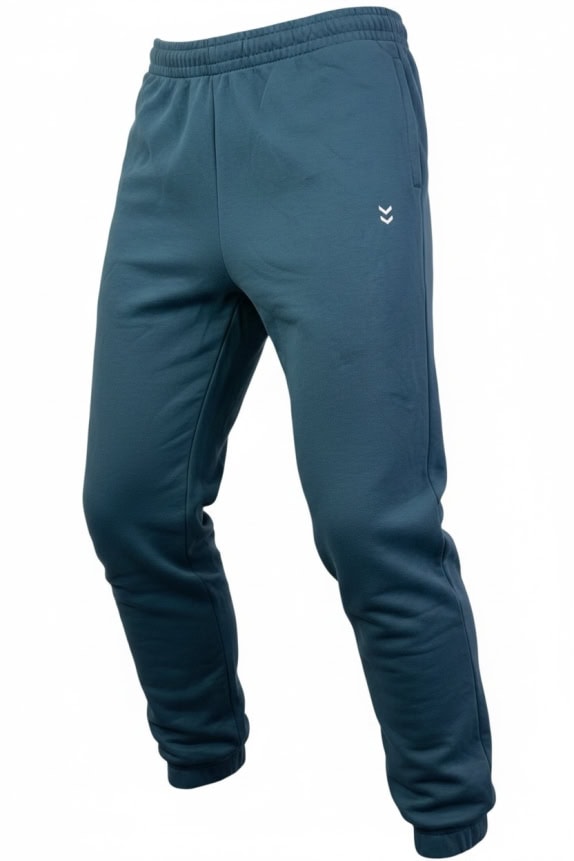 HUMMEL JOGGER PANTS SPORTSWEAR BLUE MENS PRE OWNED M