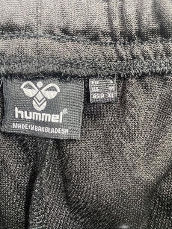 HUMMEL Athletic Pants With Logo Black Men's L