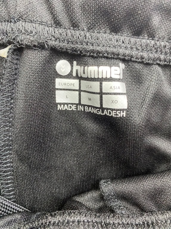 Hummel Παντελόνι Φόρμα Αθλητικό Logo Μαύρο Unisex L