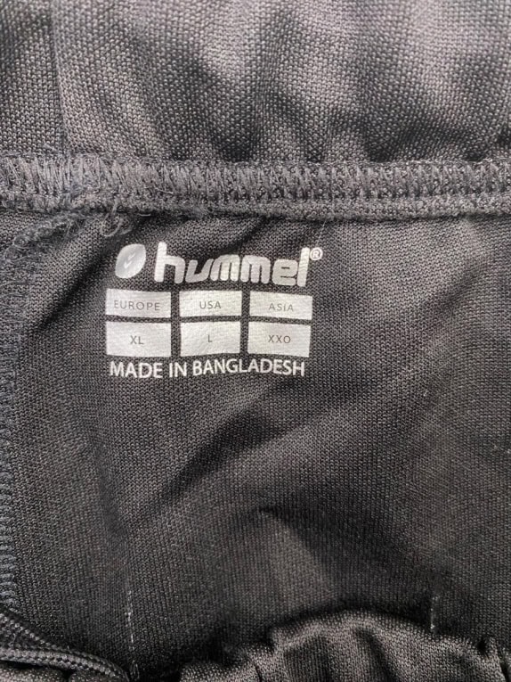 HUMMEL Παντελόνι Φόρμας Athletic Λογότυπο Μαύρο Ανδρικό L