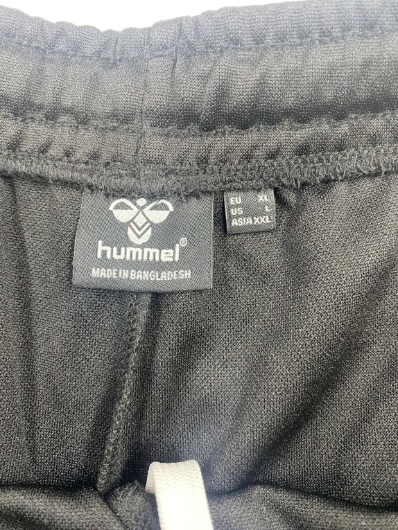 Hummel Παντελόνι Φόρμας Athletic Λογότυπο Μαύρο Unisex XL