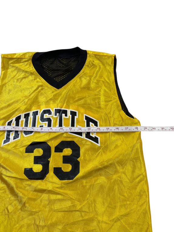 HUSTLE JERSEY GRAPHIC GOLD UOMO PRE OWNED