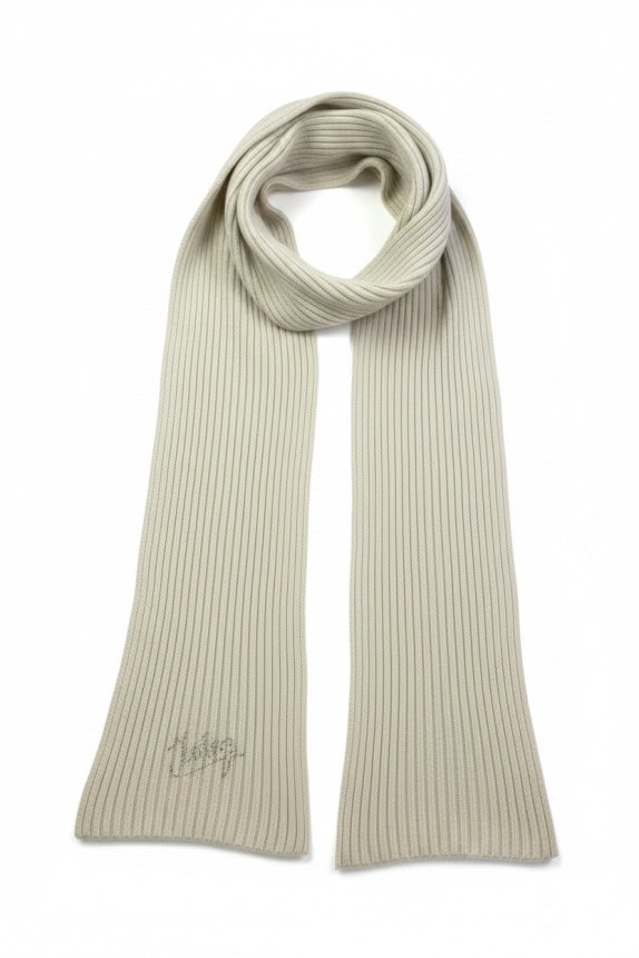 ICE ICE ICEBERG SCIARPA MINIMAL CREMA UNISEX PRE OWNED