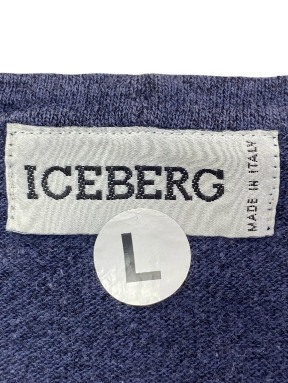 ICEBERG ΜΠΛΟΥΖΑ GRAPHIC NAVY ΓΥΝΑΙΚΕΙΟ PRE OWNED L