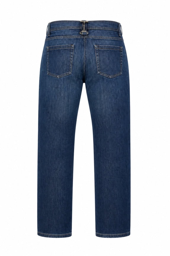 ICEBERG JEANS CLASSIC WASHED BLUE WOMEN PRE OWNED XS